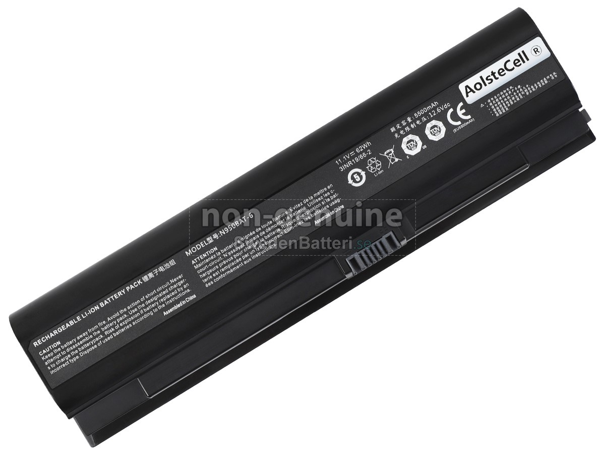 batteri till Clevo 6-87-N85KS-61D03