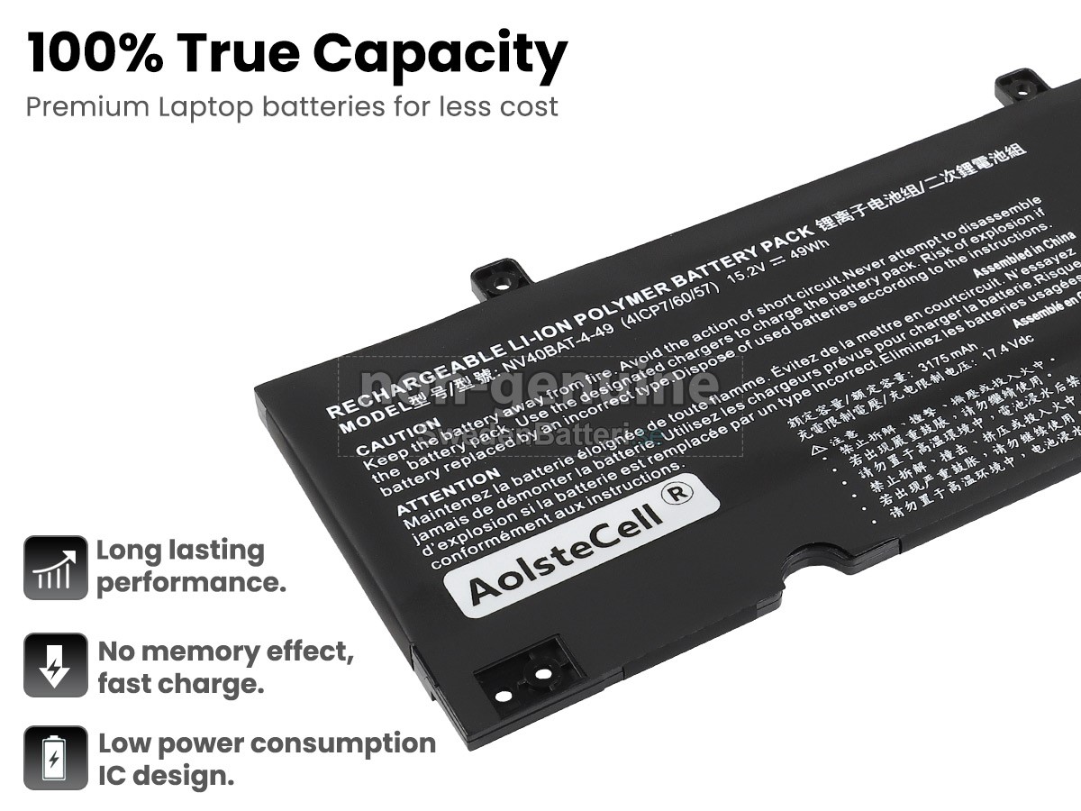 batteri till Clevo GAMING GURU HEART GTX1650TI (NV40MZ)