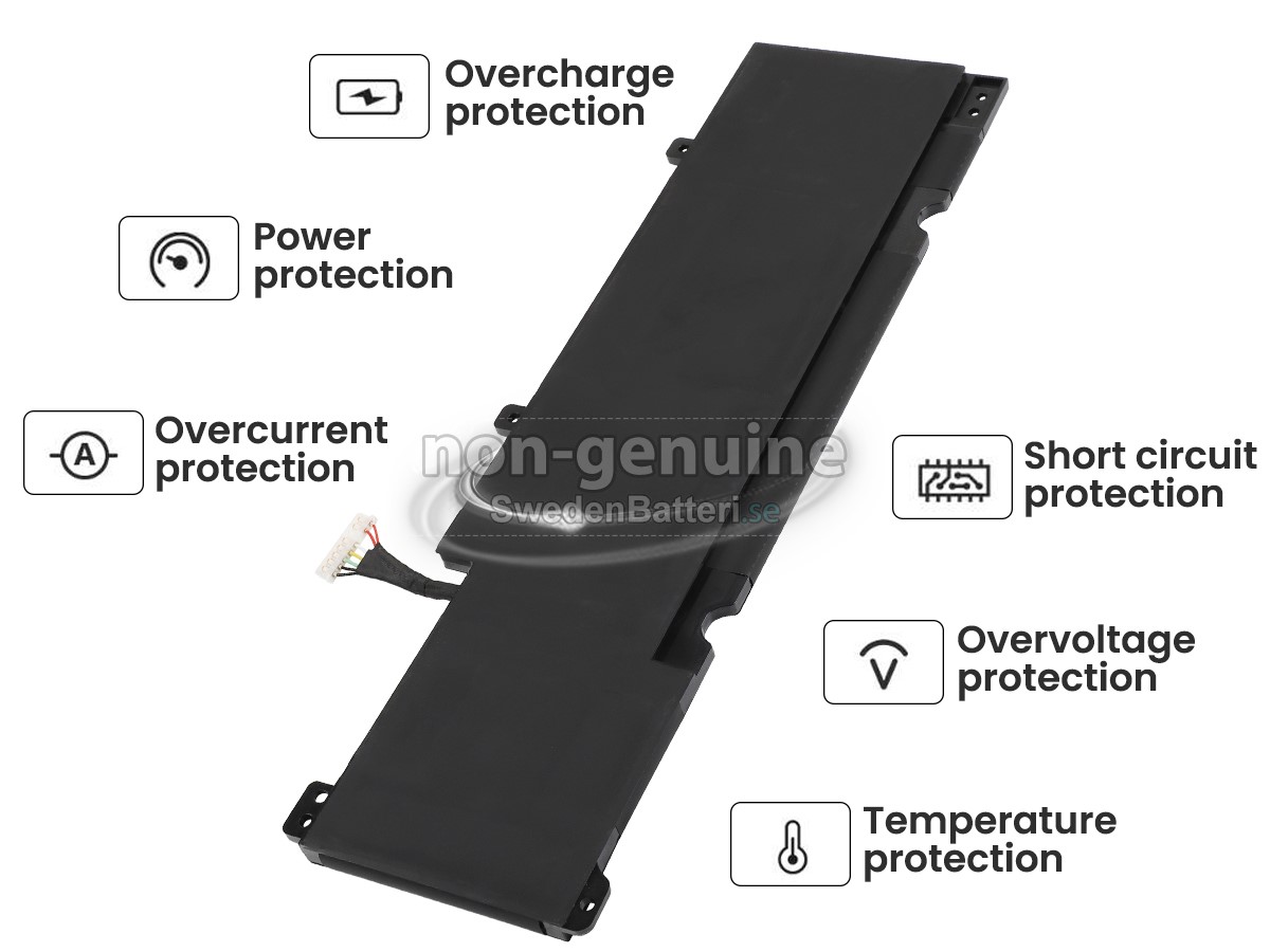 batteri till Clevo GAMING GURU HEART GTX1650TI (NV40MZ)