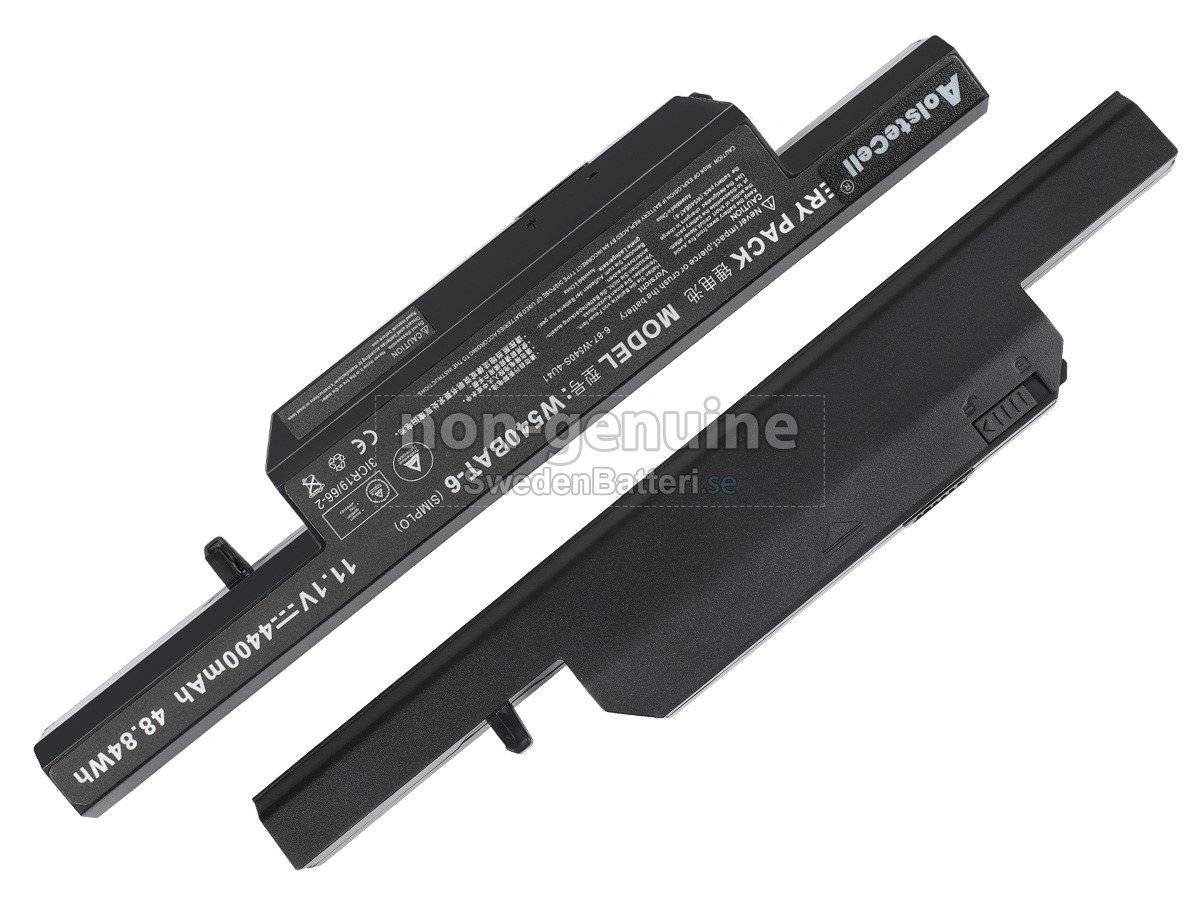 batteri till Clevo W550SU