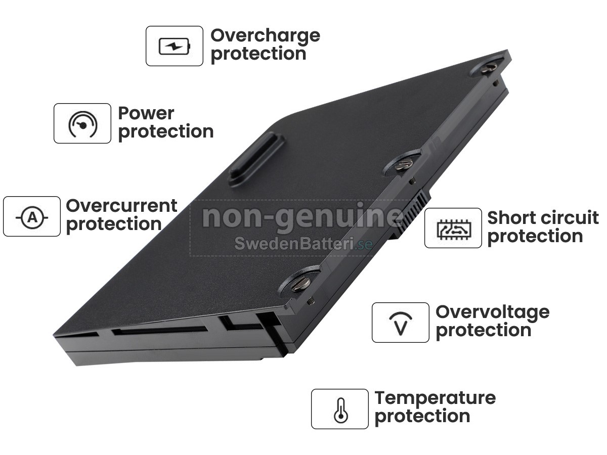 batteri till Clevo 6-87-X810S-4X51