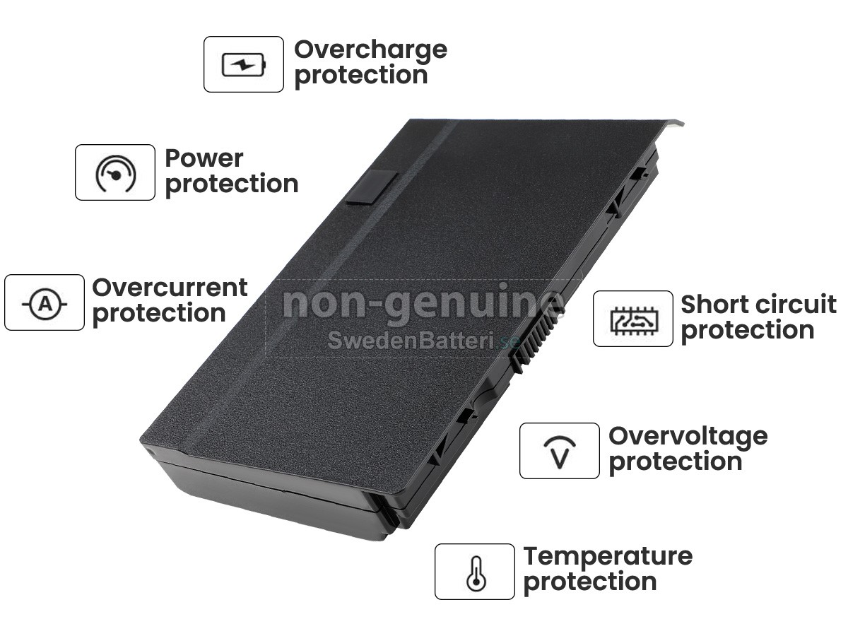 batteri till Clevo W370ET