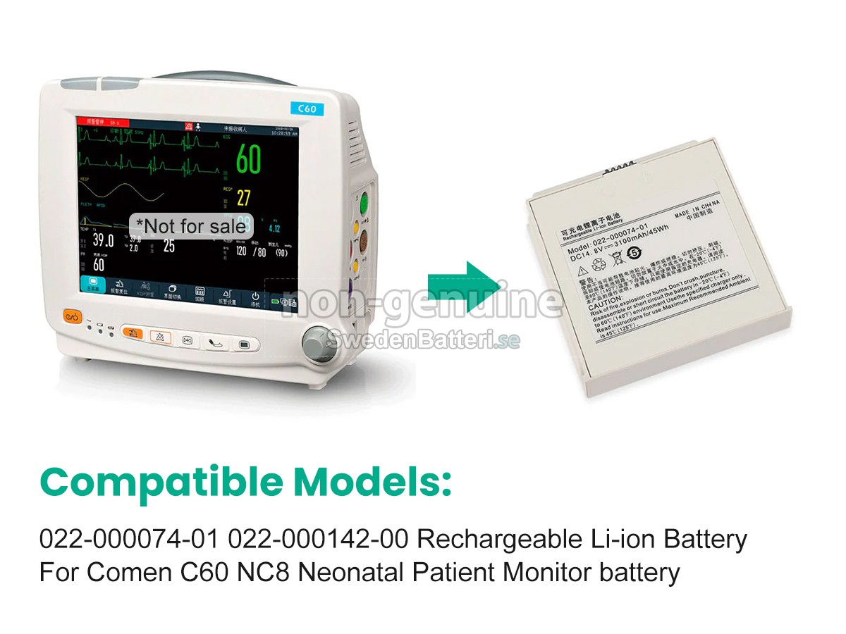 batteri till Comen LIV148C3100S01A