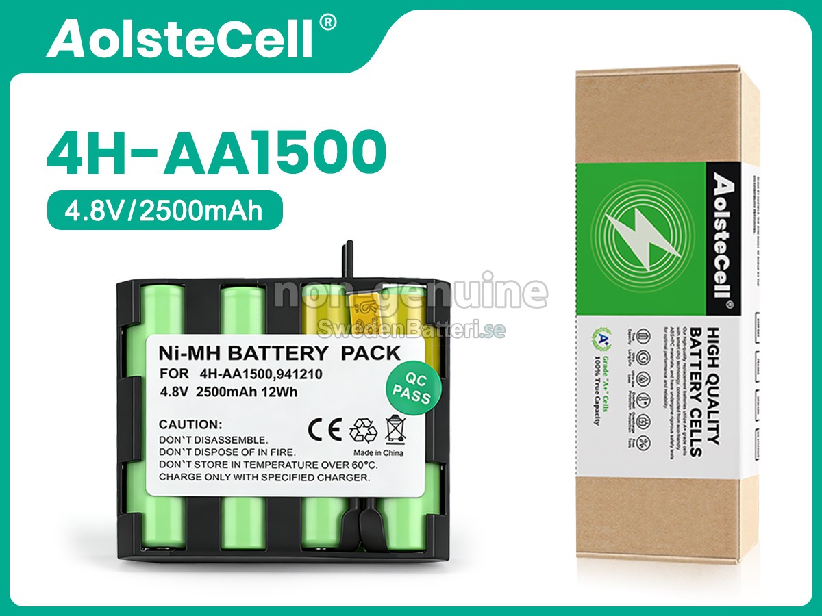 batteri till Compex 4H-AA1500