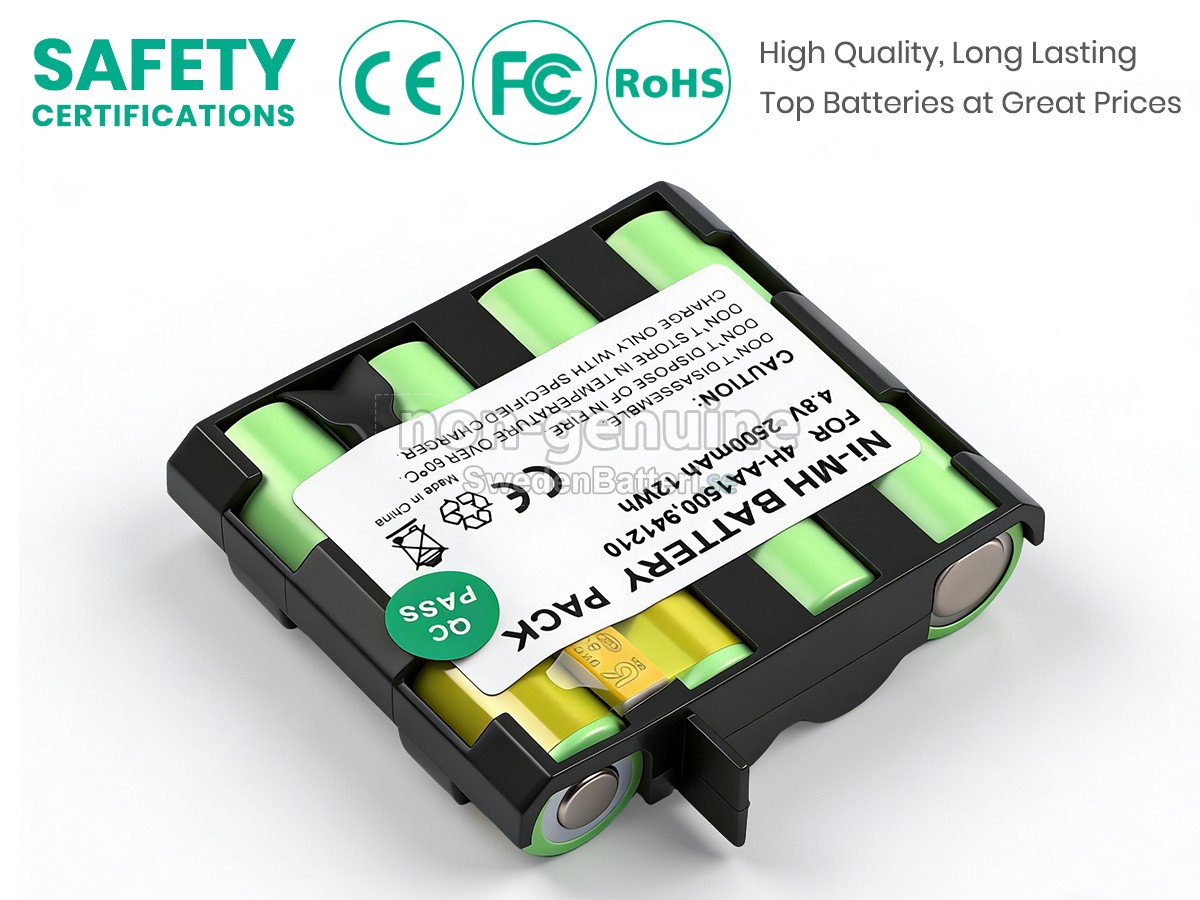 batteri till Compex 4H-AA1500