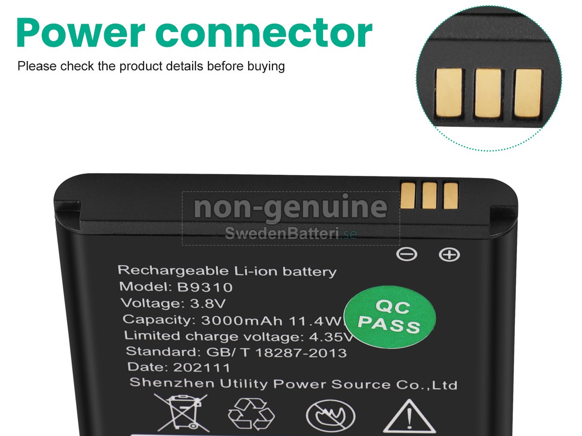 batteri till D LINK B9310