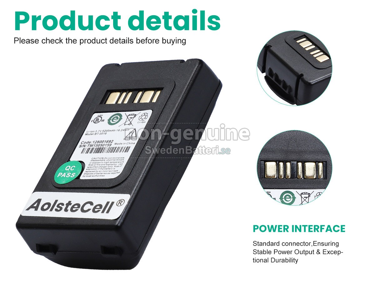 batteri till Datalogic 94ACC0046