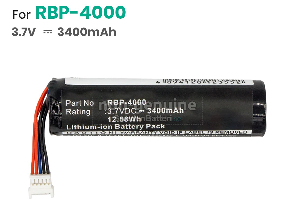 batteri till Datalogic RBP-4000