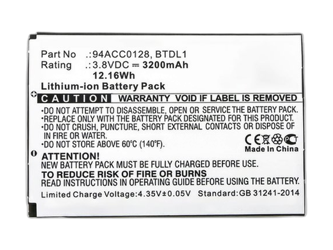 Batteri till  Datalogic 94ACC0128