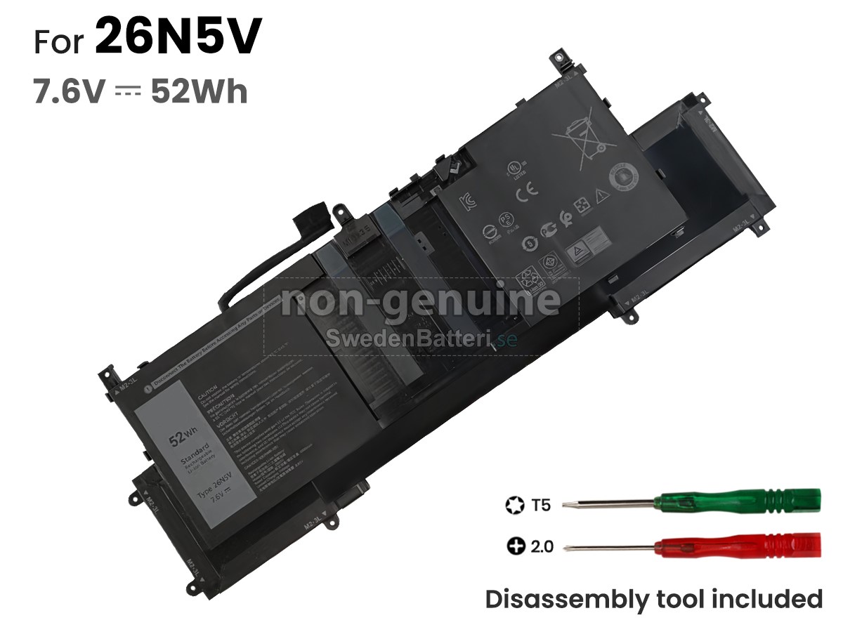 batteri till Dell 26N5V