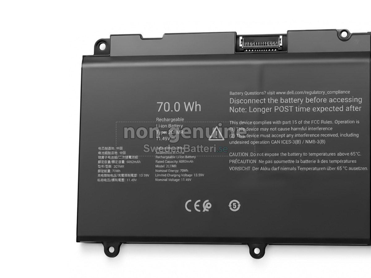 batteri till Dell 2C1MR