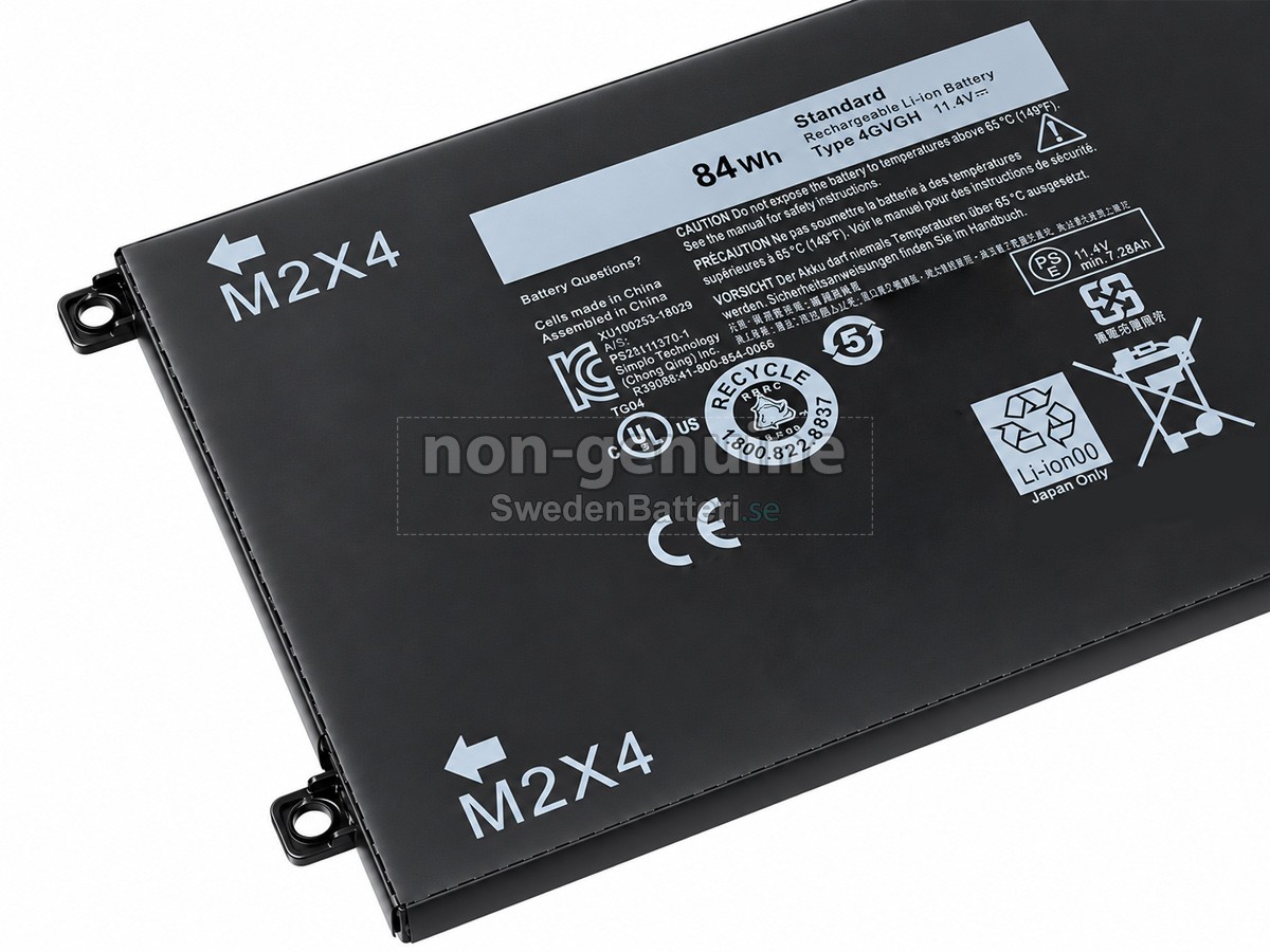 batteri till Dell P56F