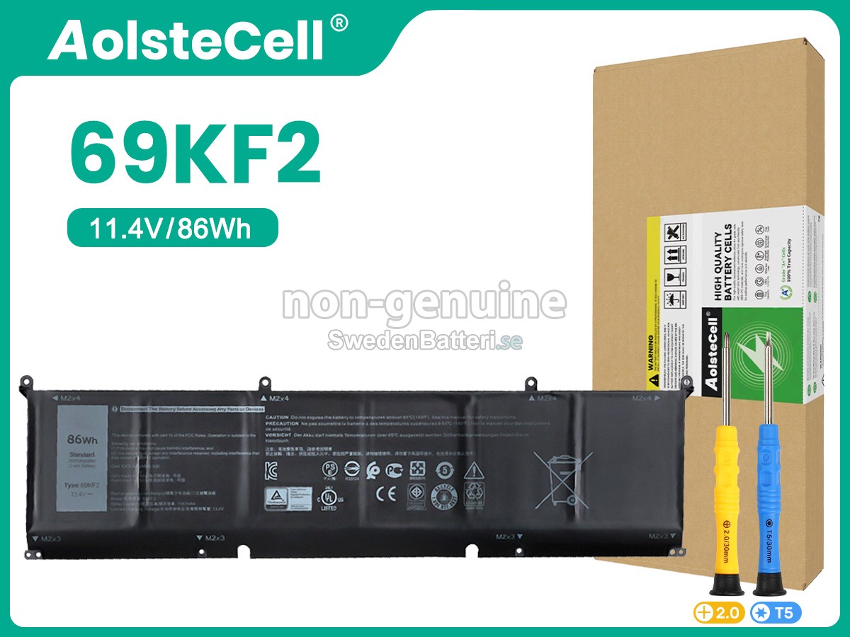 batteri till Dell 69KF2
