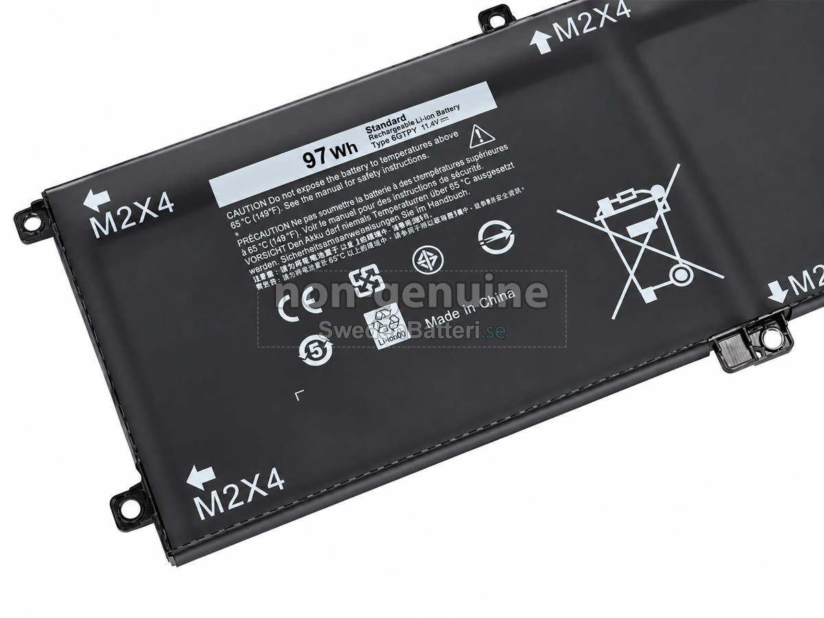 batteri till Dell P56F