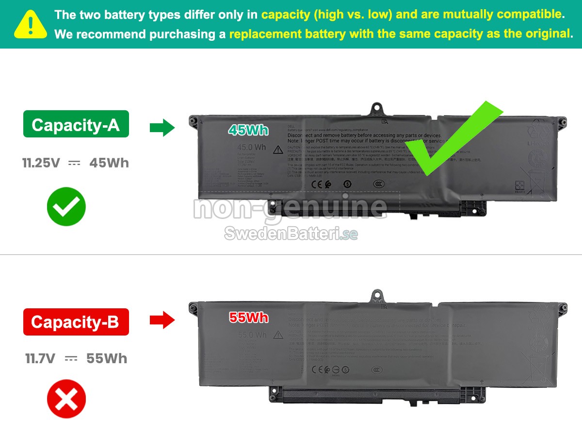 batteri till Dell 2CVPR