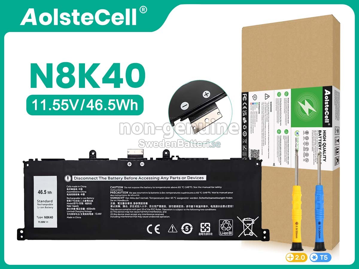 batteri till Dell 0YV18F
