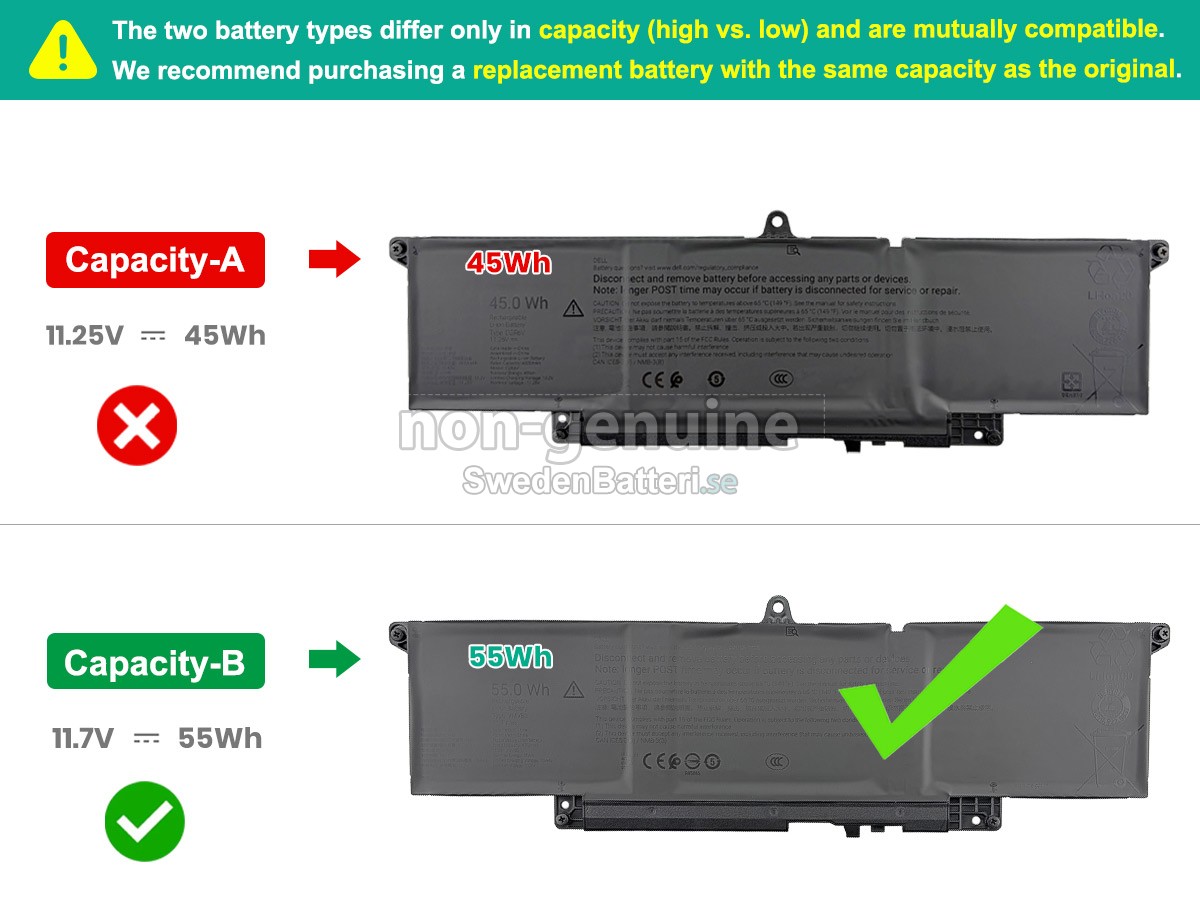 batteri till Dell 2CVPR