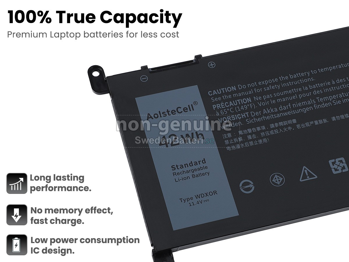batteri till Dell Inspiron 13 (5378)