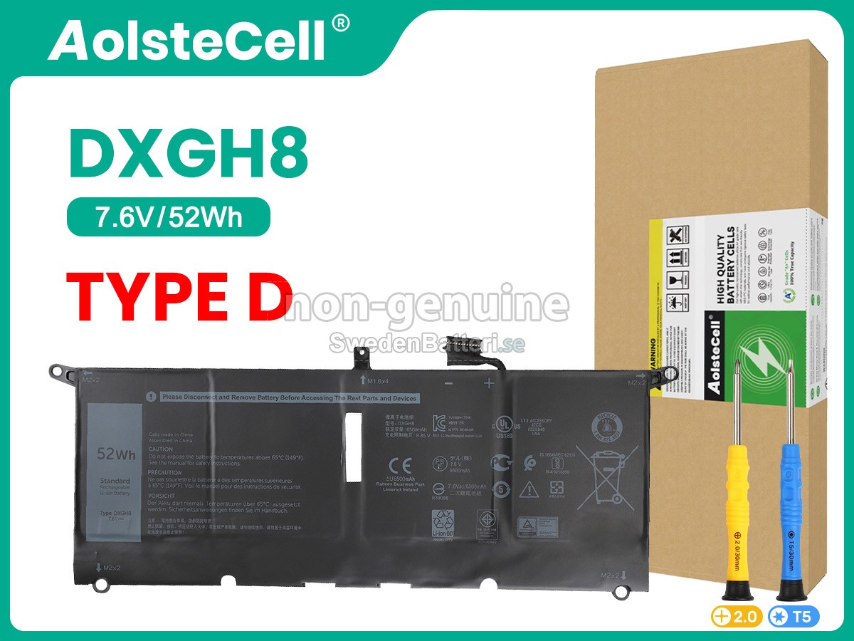 batteri till Dell Inspiron 14 7000