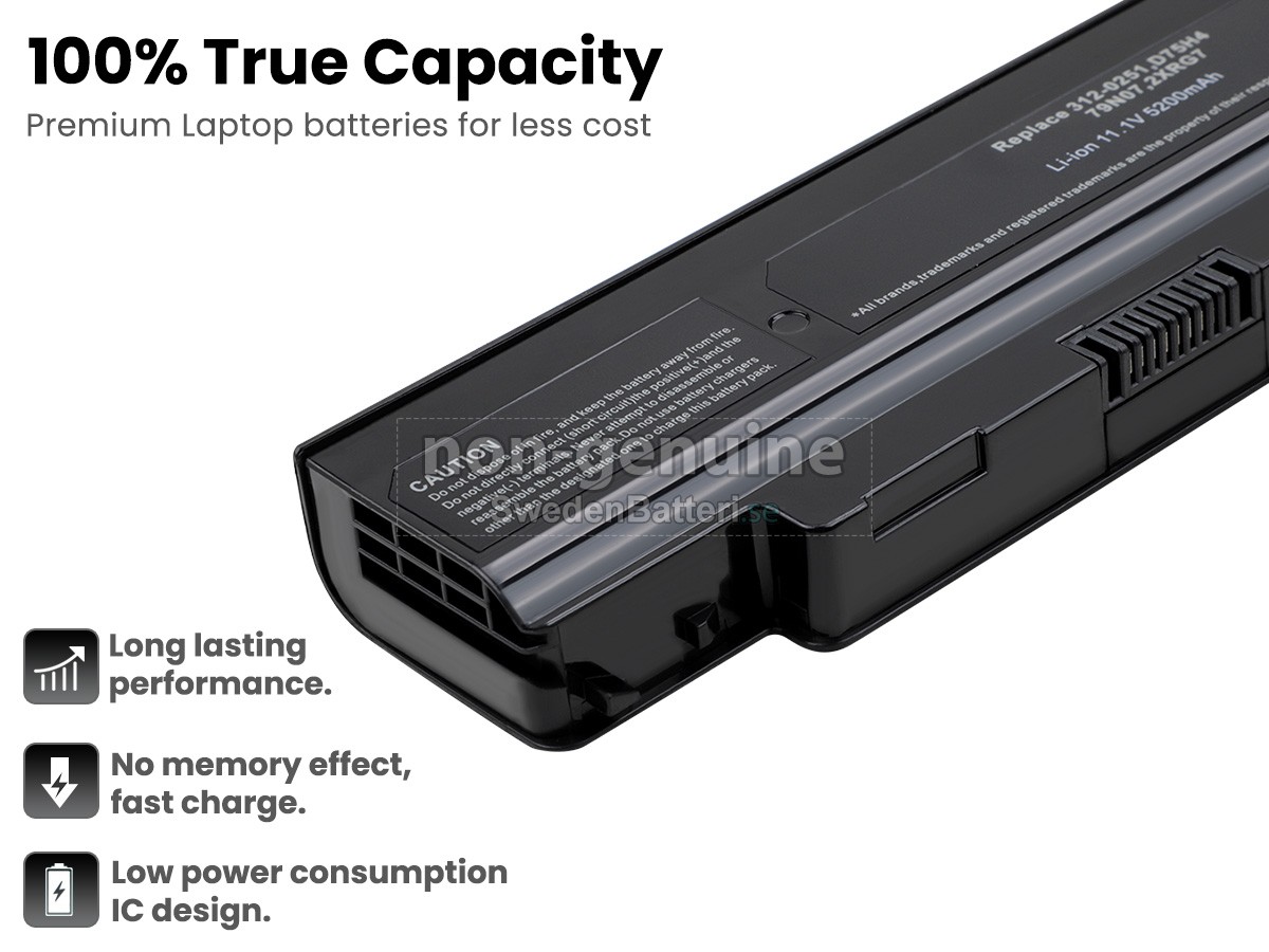 batteri till Dell 2XRG7