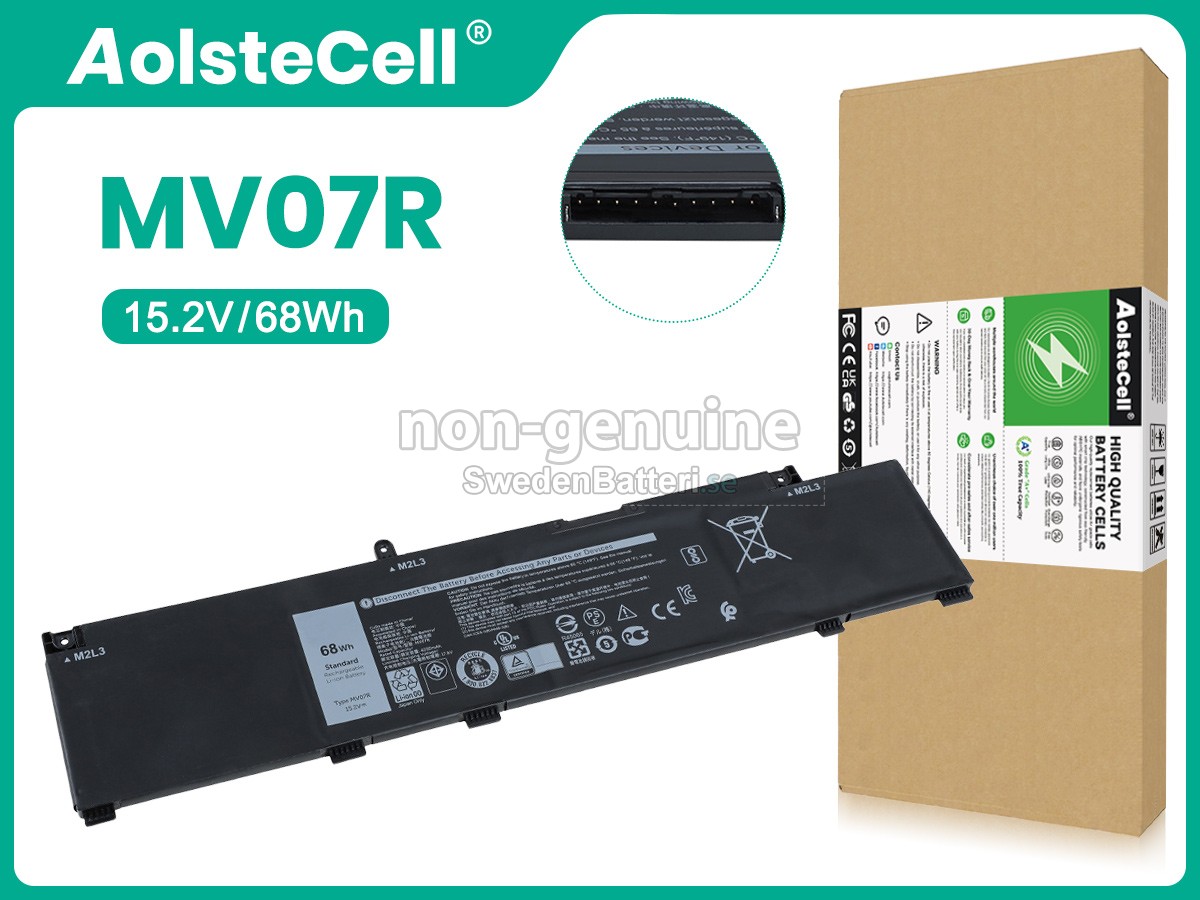 batteri till Dell 072WGV