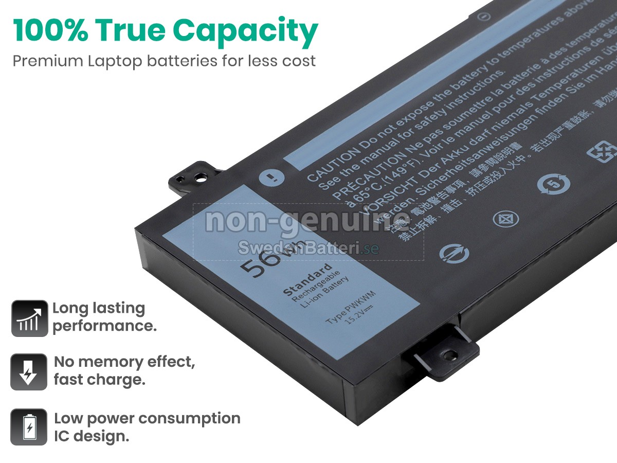 batteri till Dell Inspiron 14 7000