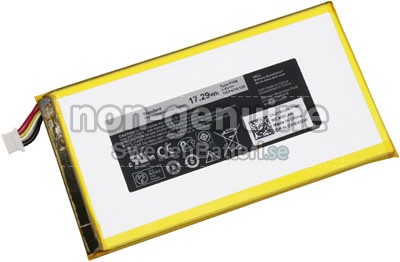 17.29Wh Dell Venue 7 3740 Tablet laptop batteri från Sverige