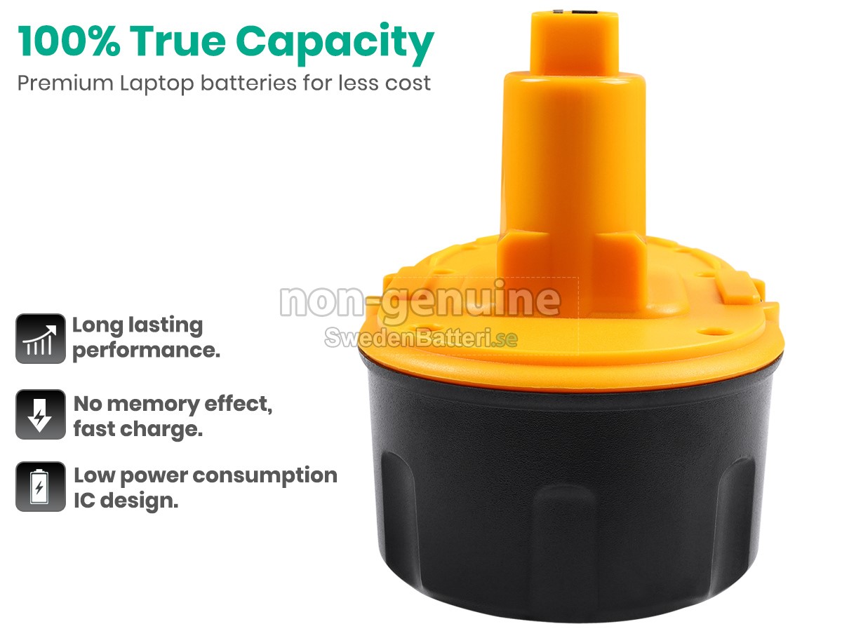 batteri till DeWALT DC998KB