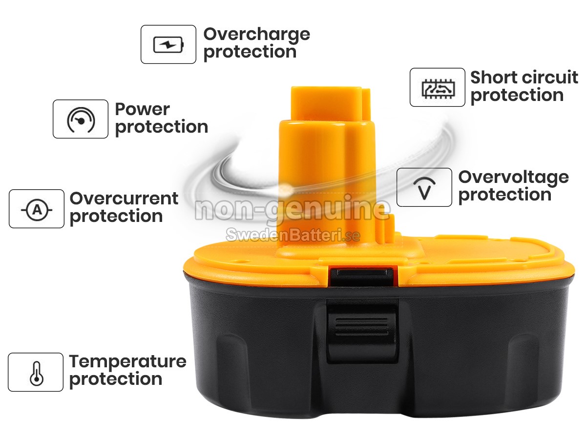 batteri till DeWALT DC998KB