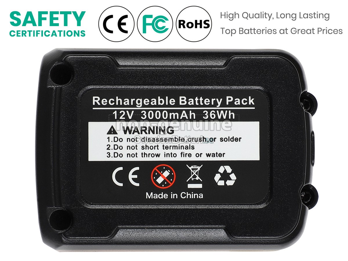 batteri till DeWALT DCB119