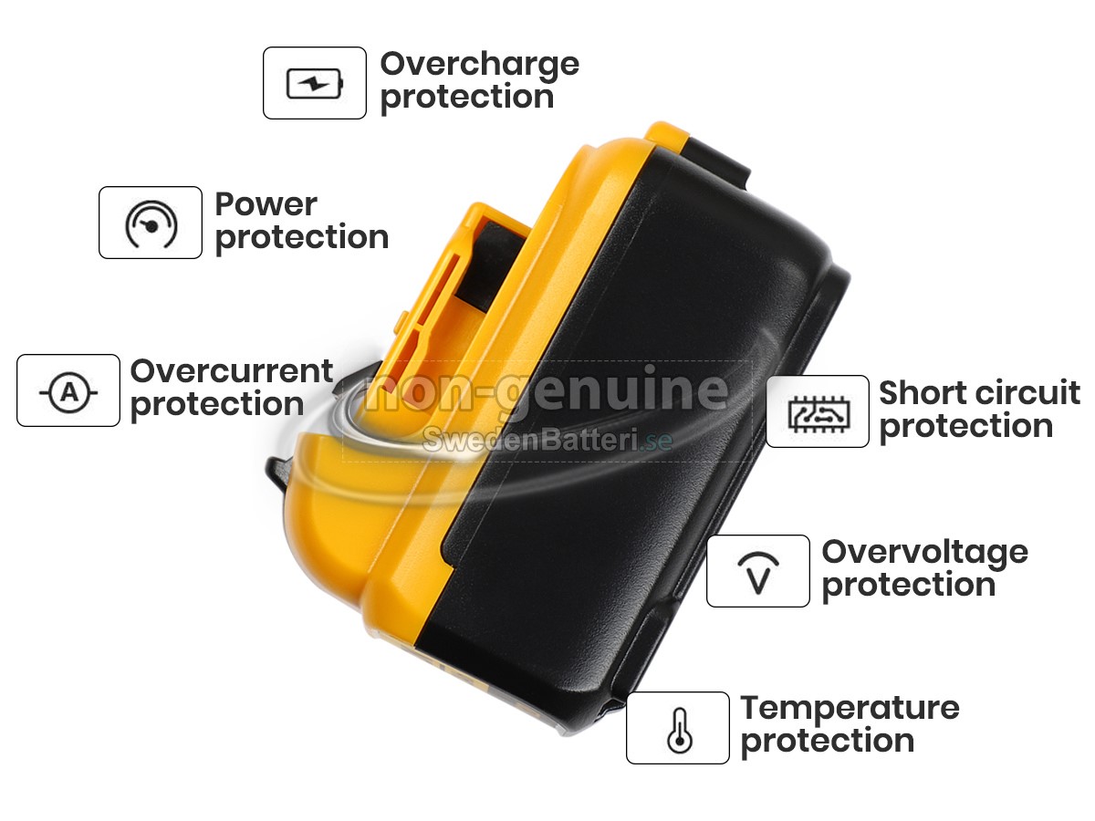 batteri till DeWALT DCB119