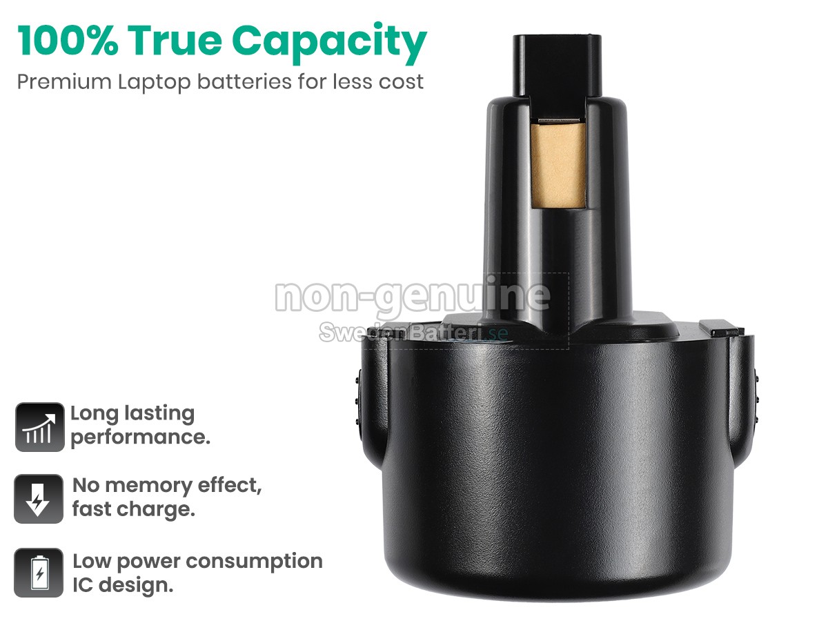 batteri till DeWALT DC750