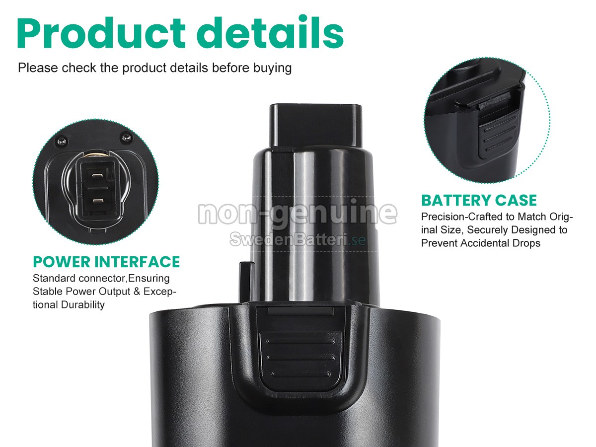 batteri till DeWALT DC750