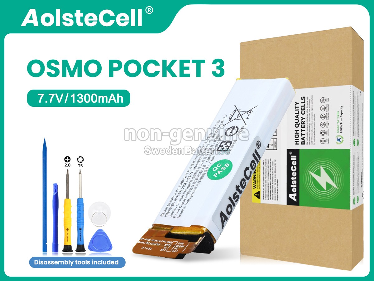 batteri till DJI OSMO POCKET 3