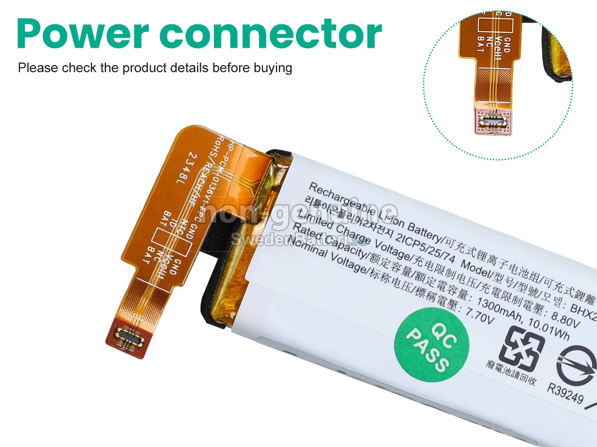 batteri till DJI OSMO POCKET 3