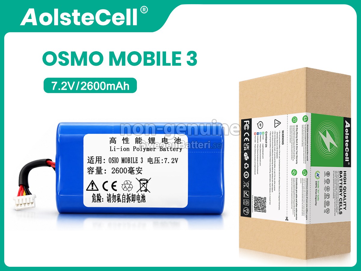 batteri till DJI OSMO MOBILE 3