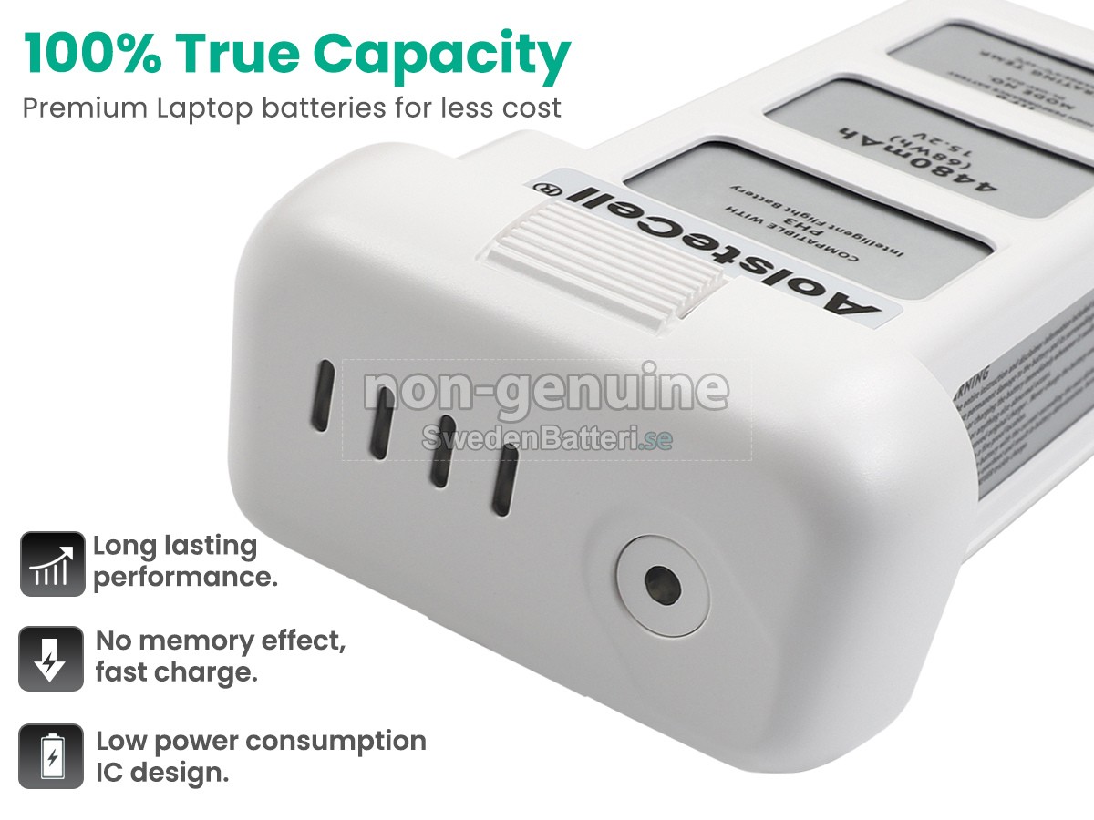 batteri till DJI PHANTOM 3 STANDARD