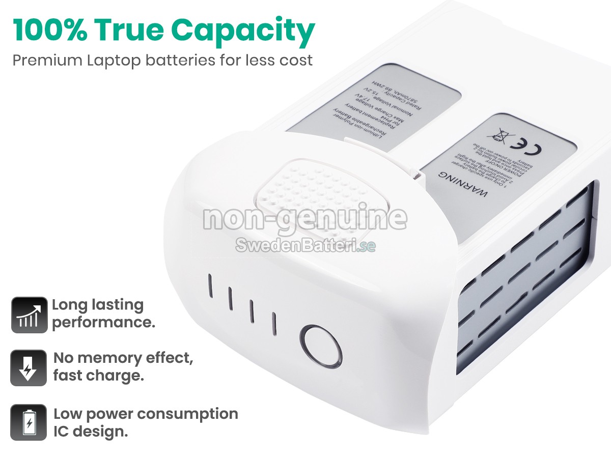 batteri till DJI PHANTOM 4 PRO V2.0