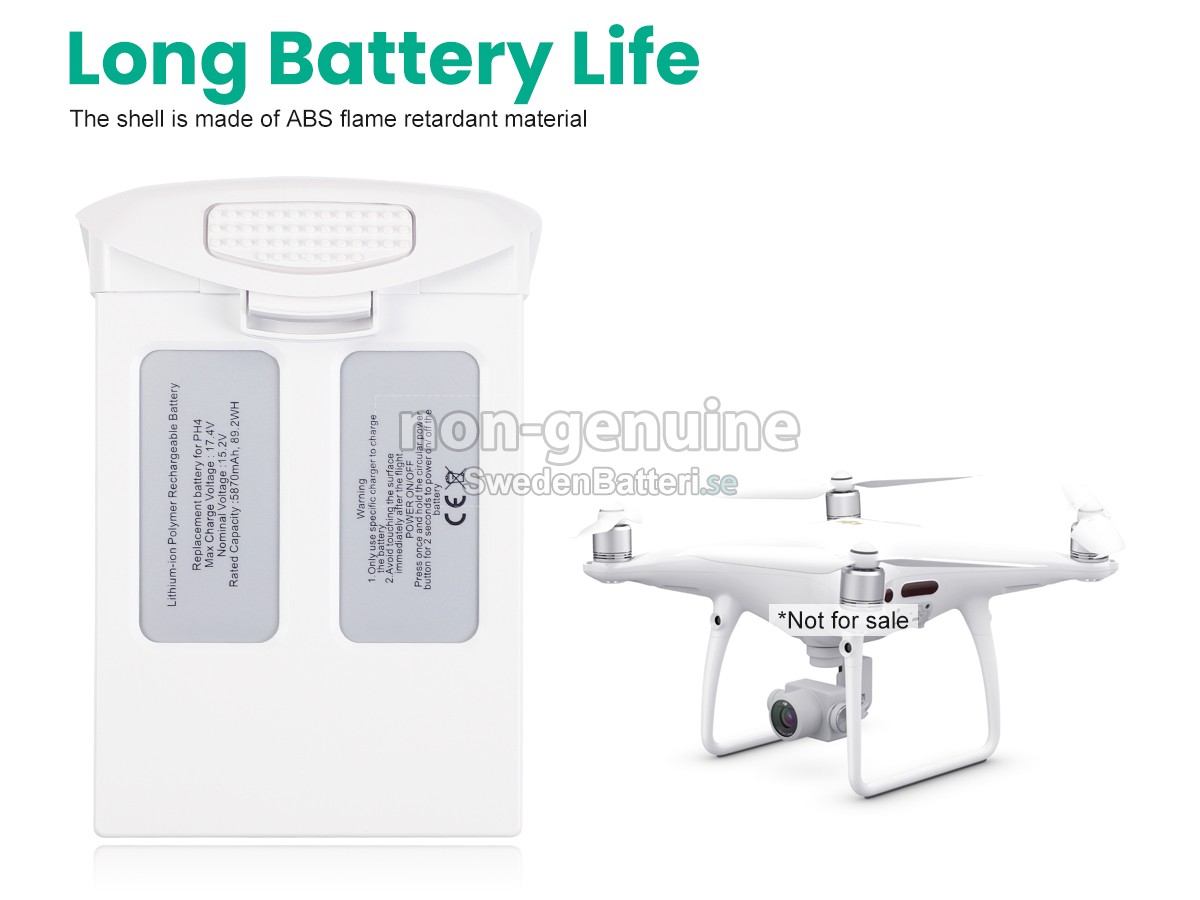 batteri till DJI PHANTOM 4 PRO V2.0