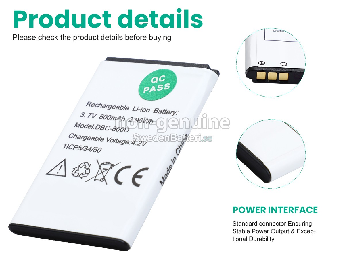 batteri till DORO 6531