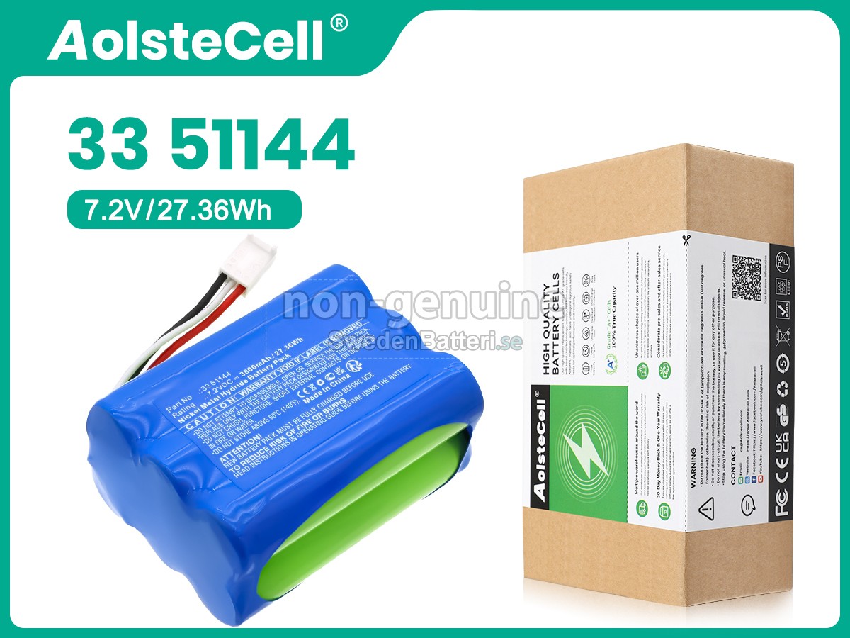 batteri till Drager 33 51144