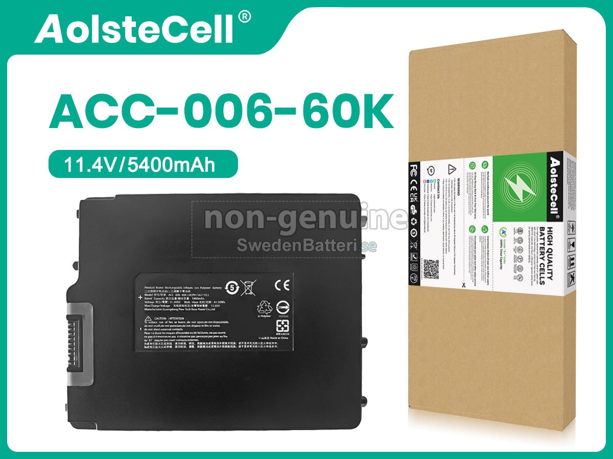 batteri till DT Research ACC-006-60K