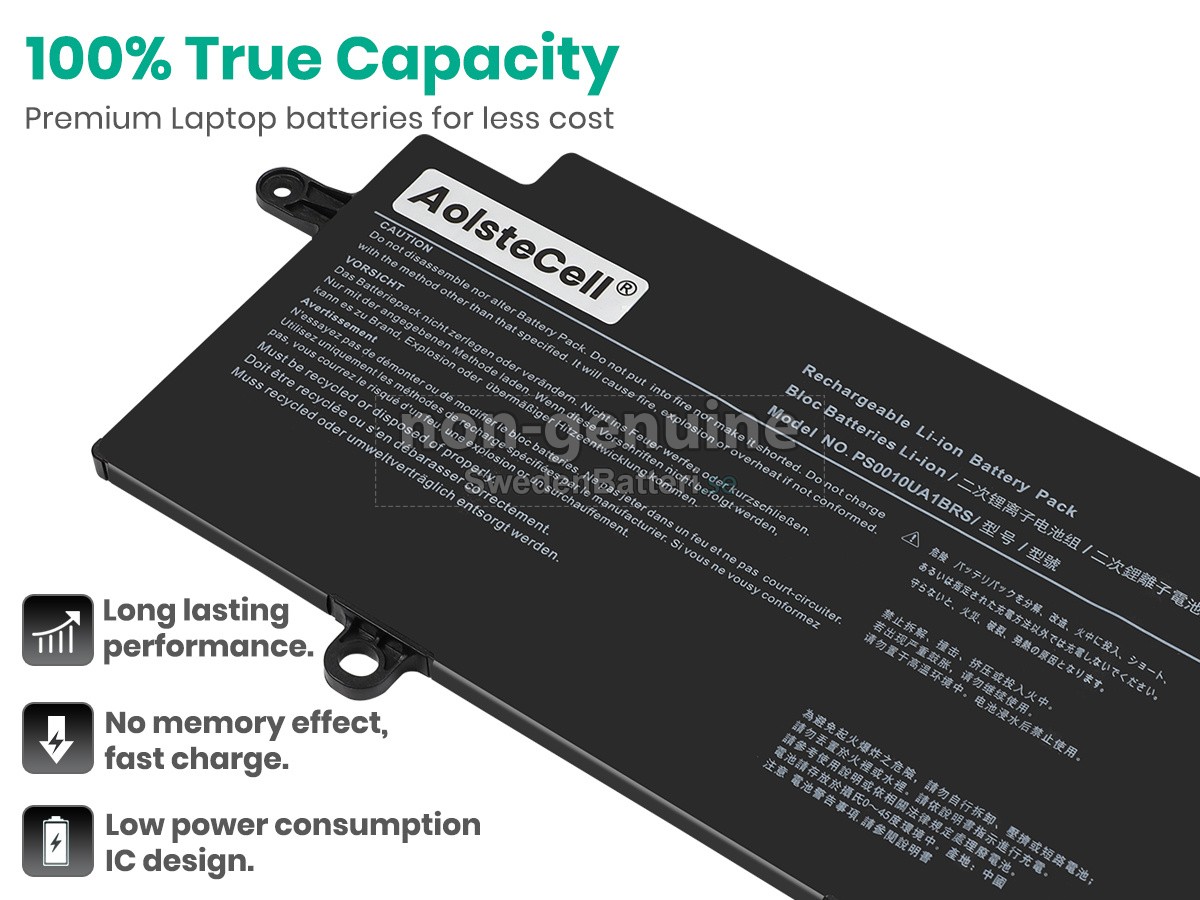 batteri till Dynabook PORTEGE X30W-J-10X