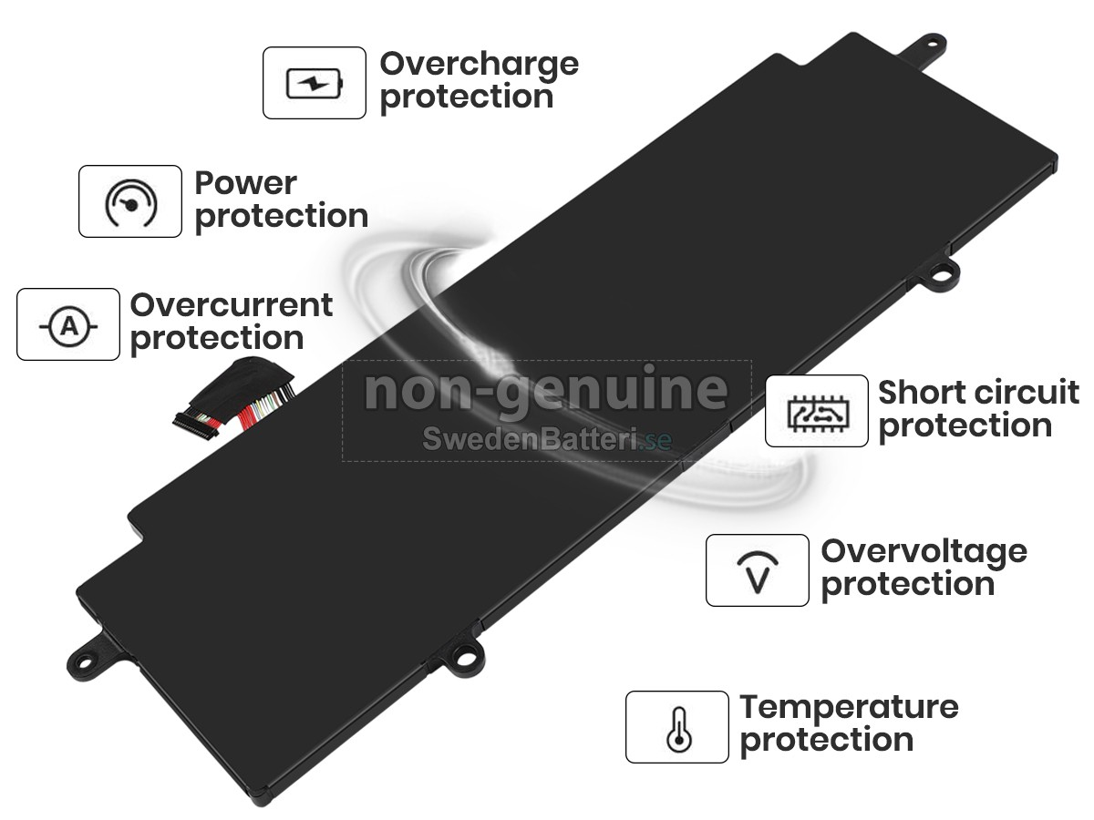 batteri till Dynabook PORTEGE X30W-J-10X