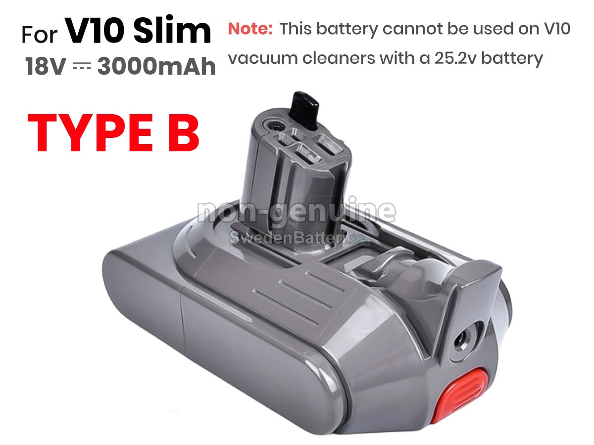 batteri till Dyson V10 SLIM