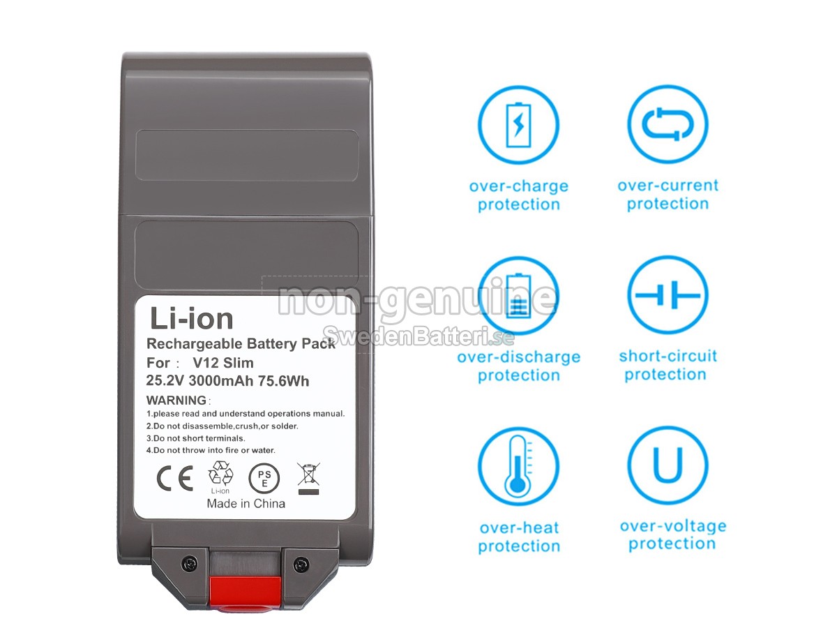 batteri till Dyson V12 DETECT SLIM