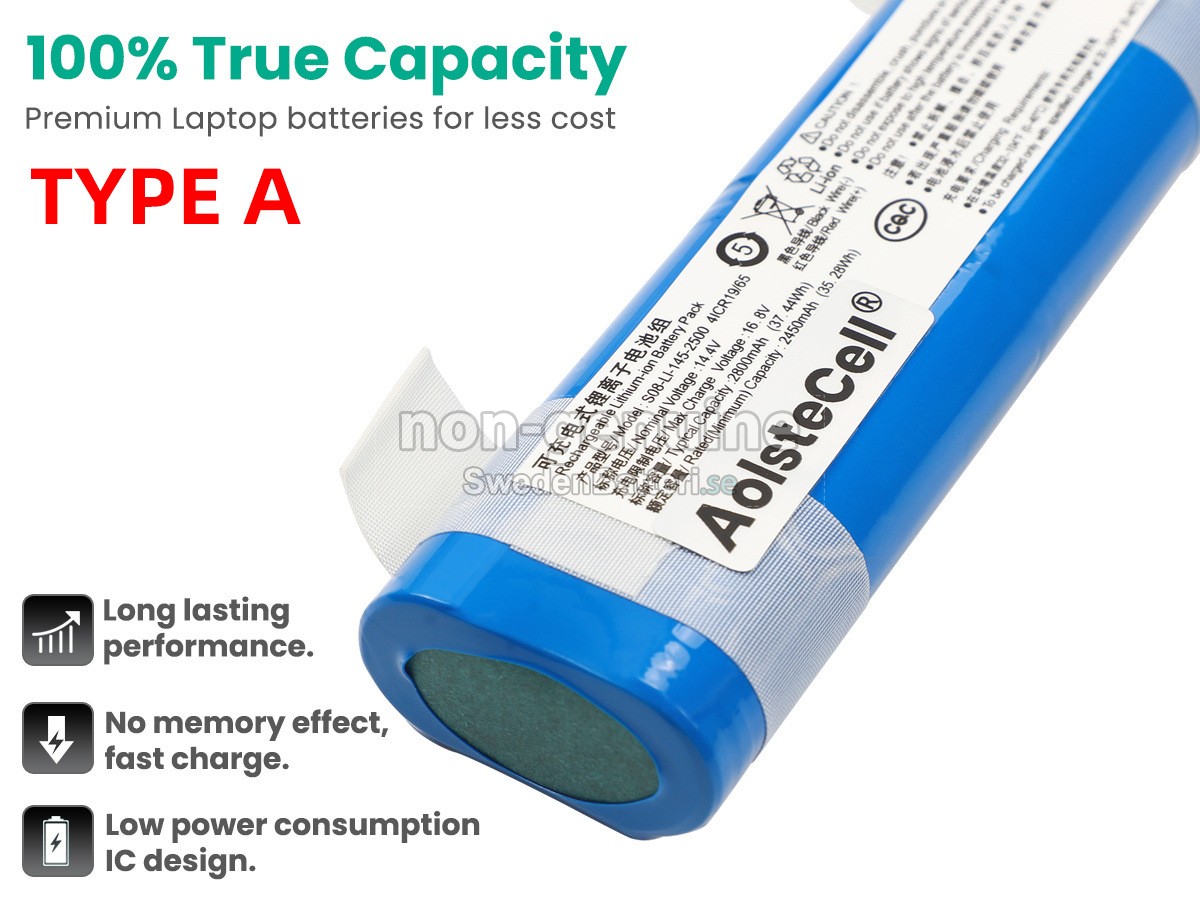 batteri till Ecovacs DK36