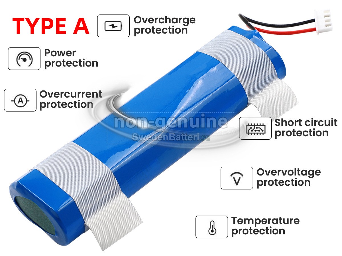 batteri till Ecovacs DK36