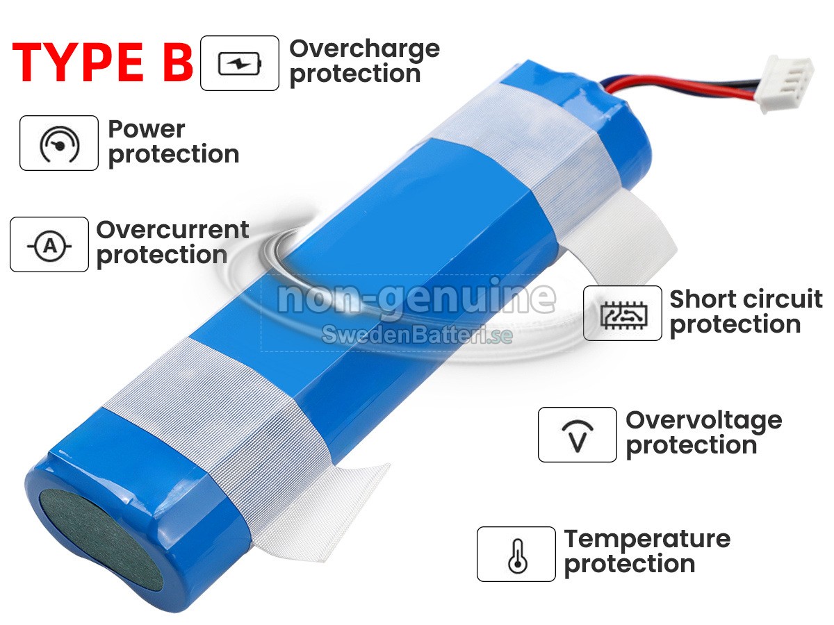 batteri till Ecovacs DK36