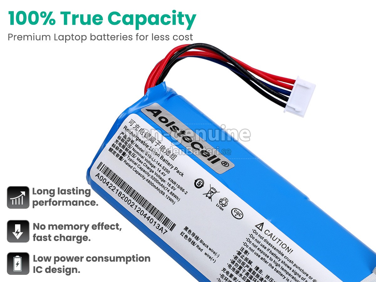 batteri till Ecovacs DEEBOT T8+